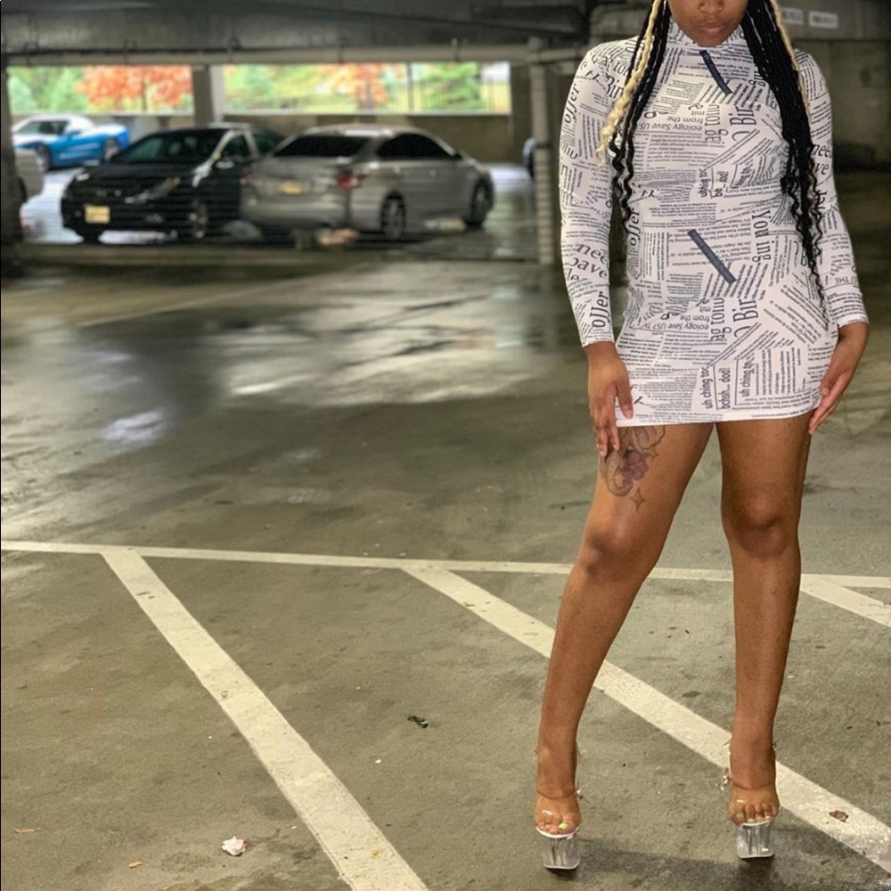 Newspaper dress